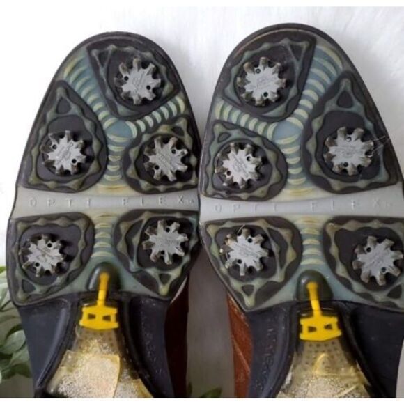 Footjoy Gel Fusion Golf Shoes Size 12 Opti-Flex IntelliTemp White Outdoor Mens - Picture 12 of 13